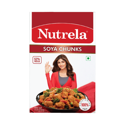 Nutrela Red Soya Chunks 200gm